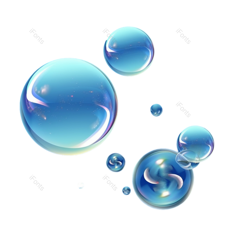 元素图片,气泡元素,泡沫PNG,透明气泡免抠素材